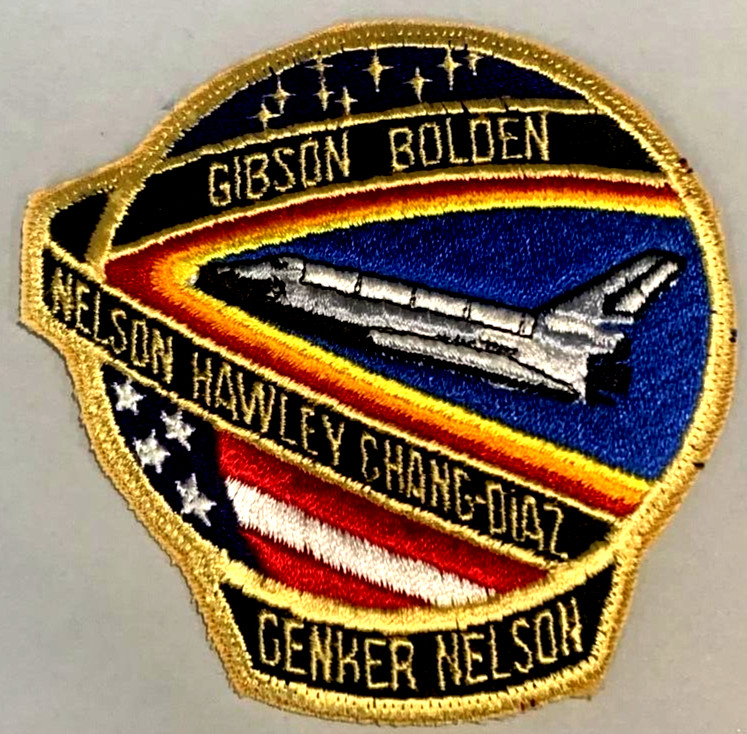 NASA Space Shuttle Program Flight STS-61c - 4-1/4" Cloth Patch