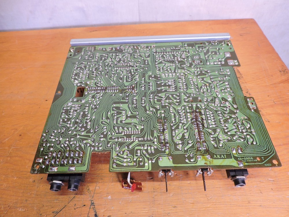 Akai CS-M3 Cassette Deck Part - Main circuit board.
