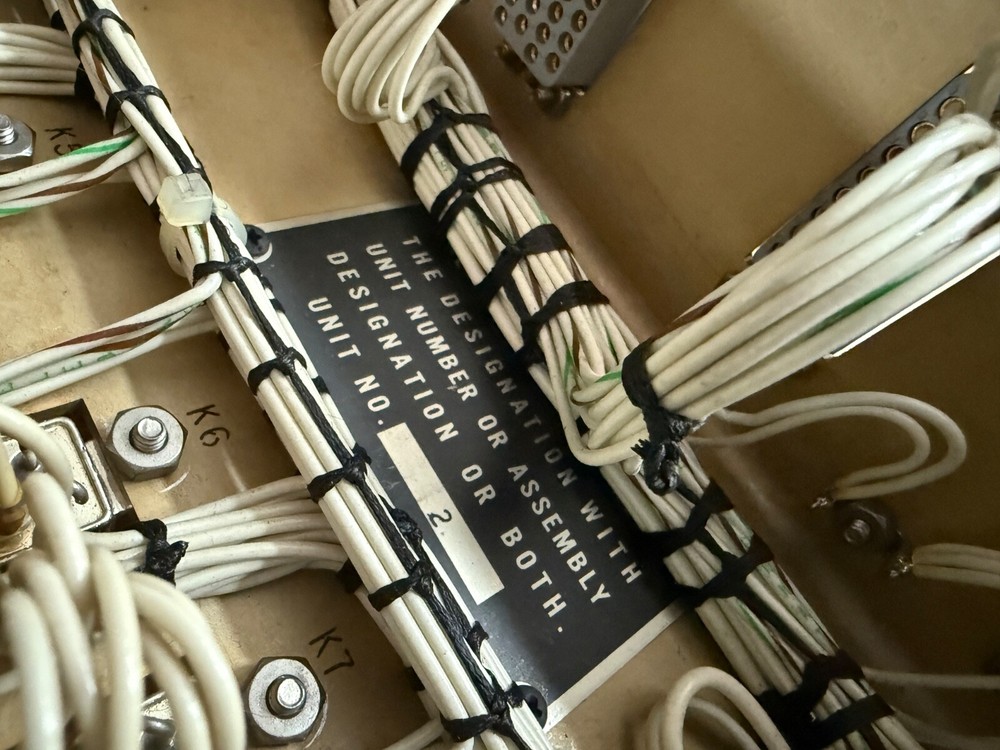 Vintage Naval Sonar Control Panel Indicator for AN/SQR-19 Unit #2