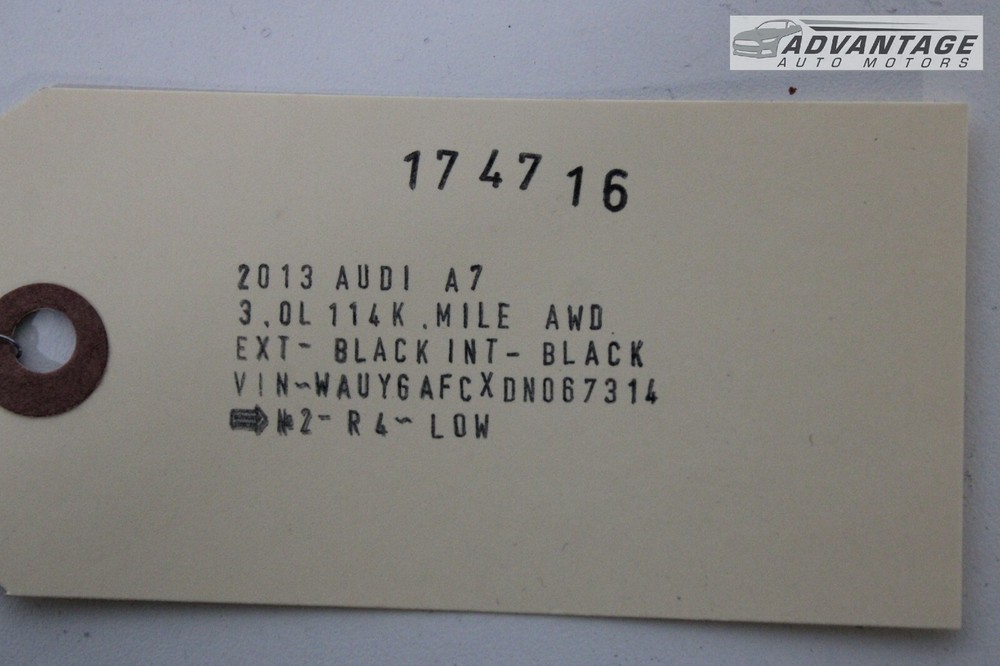 2012-2018 AUDI A7 QUATTRO IGNITION SWITCH CONTROL RELAY MODULE BRACKET OEM