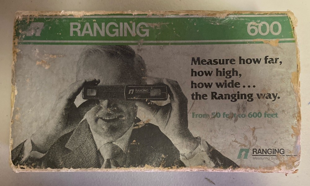 Vintage Ranging 600 Optical Tapemeasure