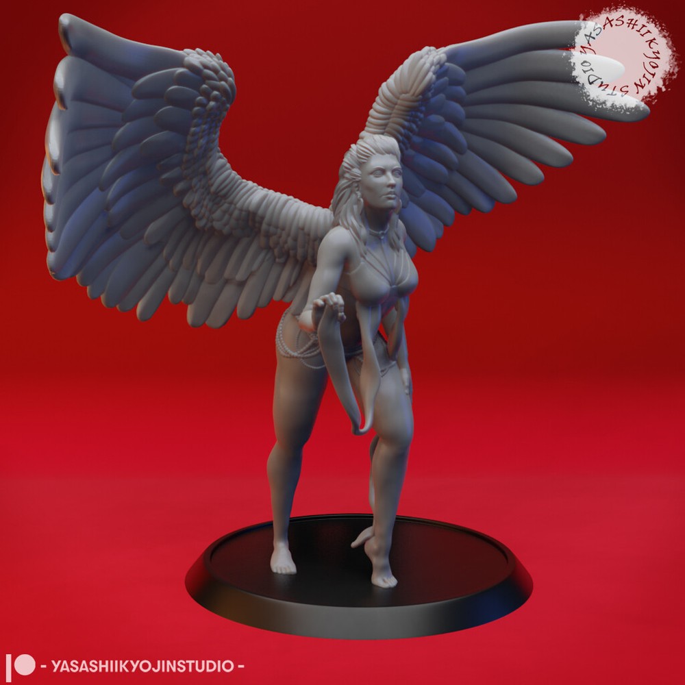 Deva - 32/54mm Miniature for Tabletop RPGs (DnD, D&D, Pathfinder)