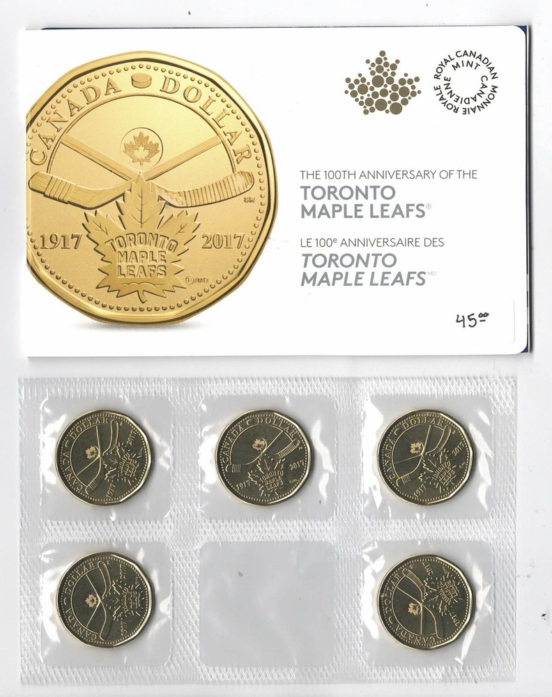2017 Canada Toronto Maple Leaf Set - Royal Canada Mint -