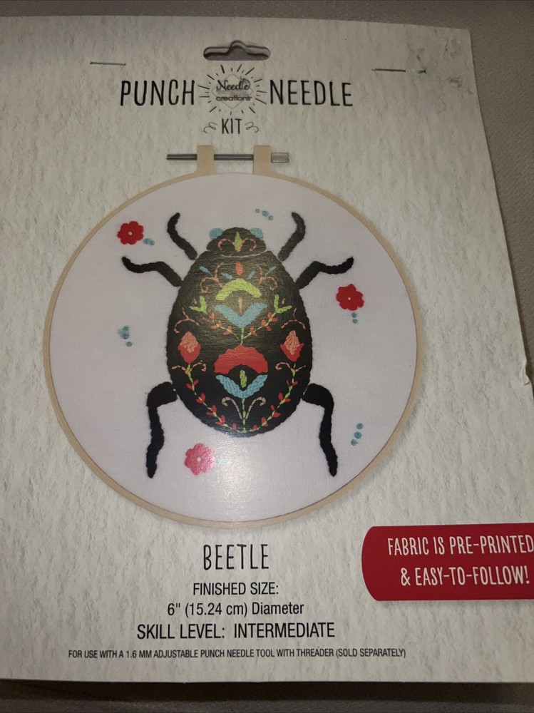 Needle Creations Punch Needle Kit “Beetle”