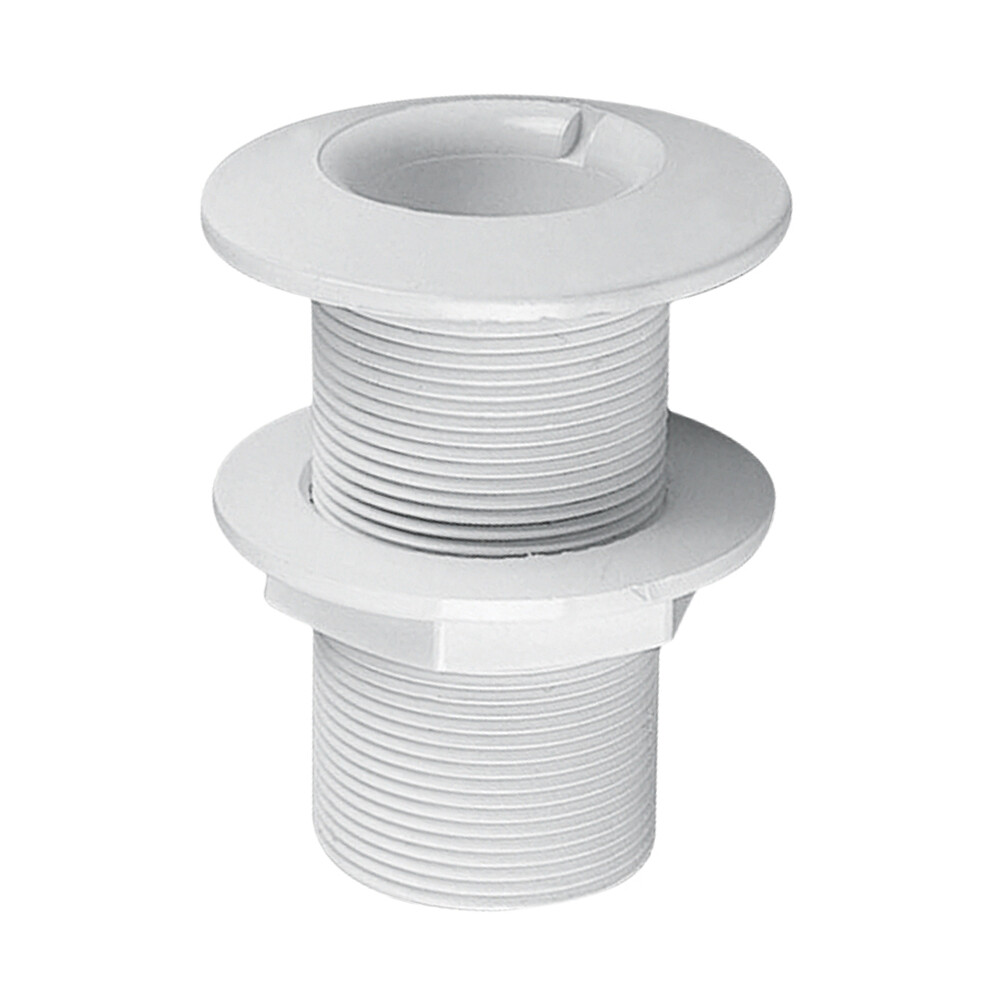 Forespar 906008 CF250 Marelon 1-1/2” Male Thru-Hull Fully Threaded Flush Head