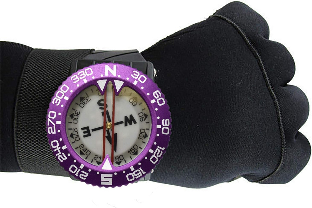 Scuba Diving Deluxe Wrist Compass for Durable Underwater Navigation