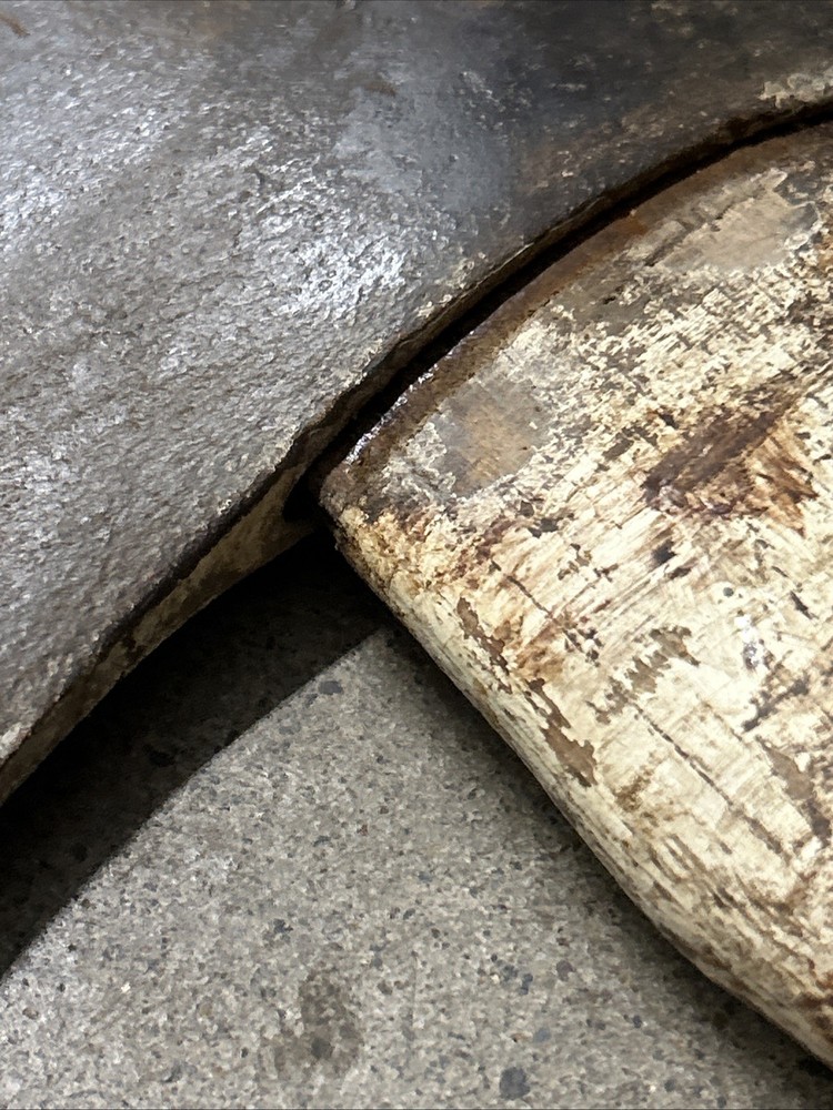 True Temper Kelly Works Flint Edge. Double Bit Axe with Original Handle