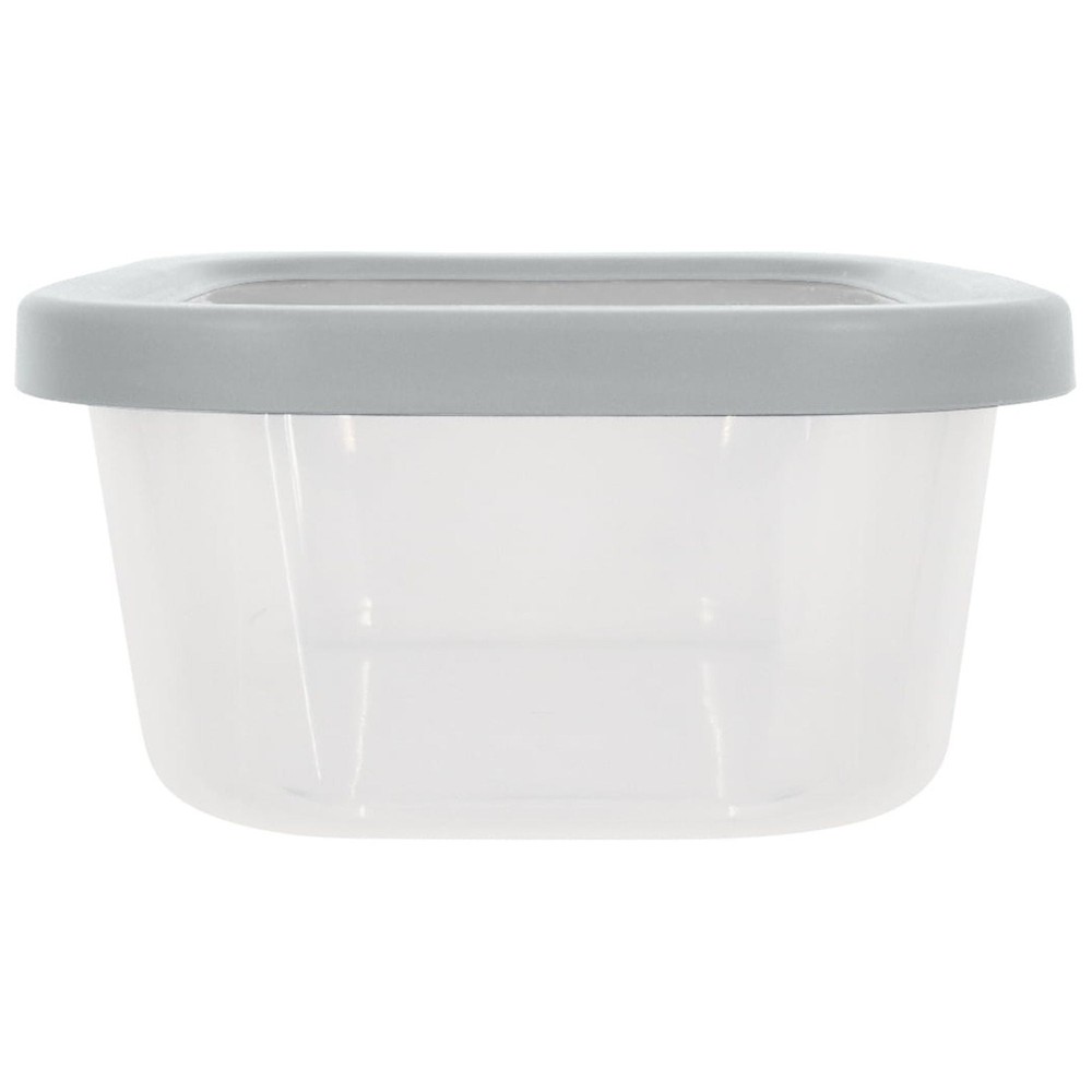 4 pack Durable 6 Piece Plastic Food Storage Container Set Mulit Size Pack Well