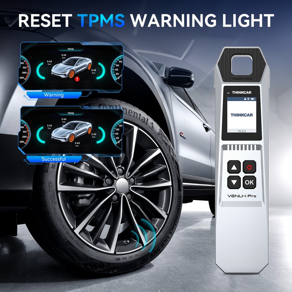 THINKCAR Ipro & VENU5 TPMS Tool Set Tire Pressure Sensor TPMS System Diagnostics