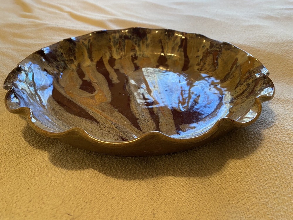 Rob Bartee Vintage Pottery 11.25" Dish