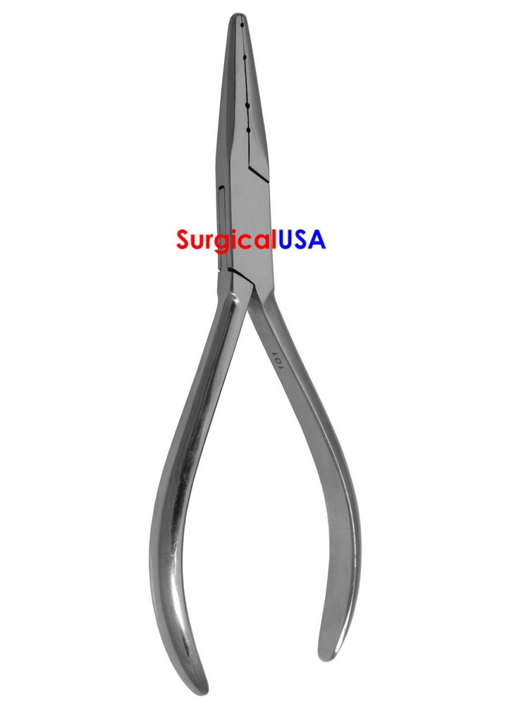 5 Wire Bending Pliers #101 Slotted Beaks for Wire Adjusting