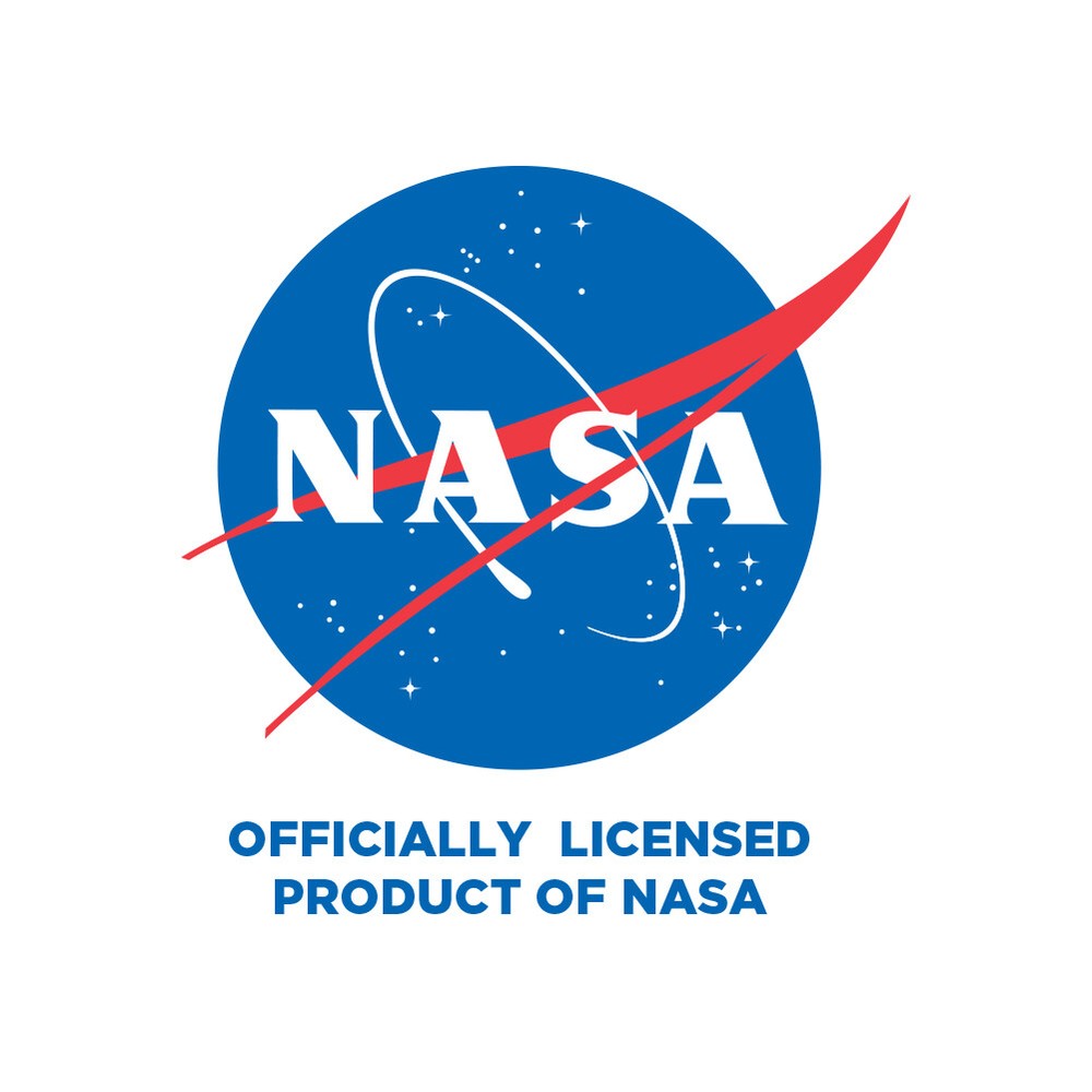 NASA Apollo Space Program Patch Spinning Round Chrome Plated Metal Keychain