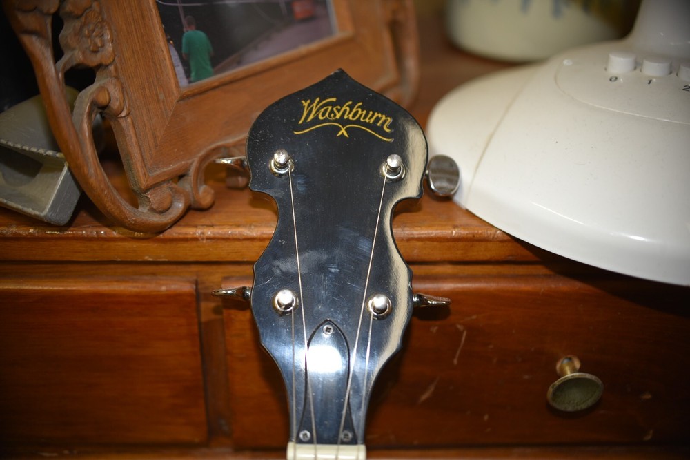 washburn 5 string banjo