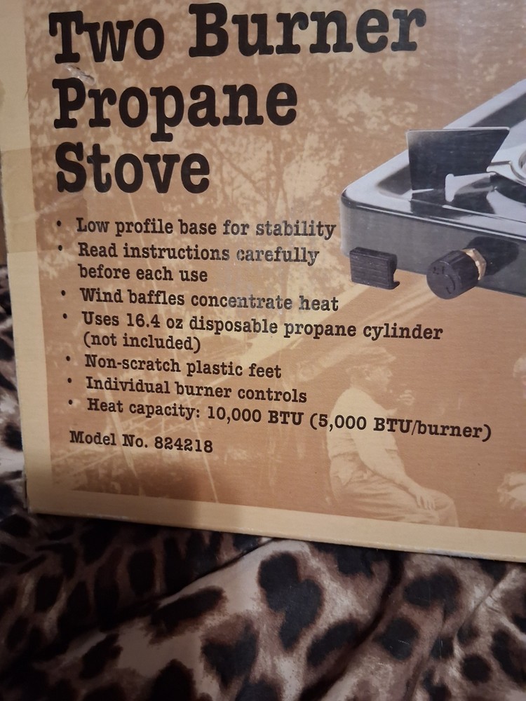 Wenzel Two Burner Propane Stove