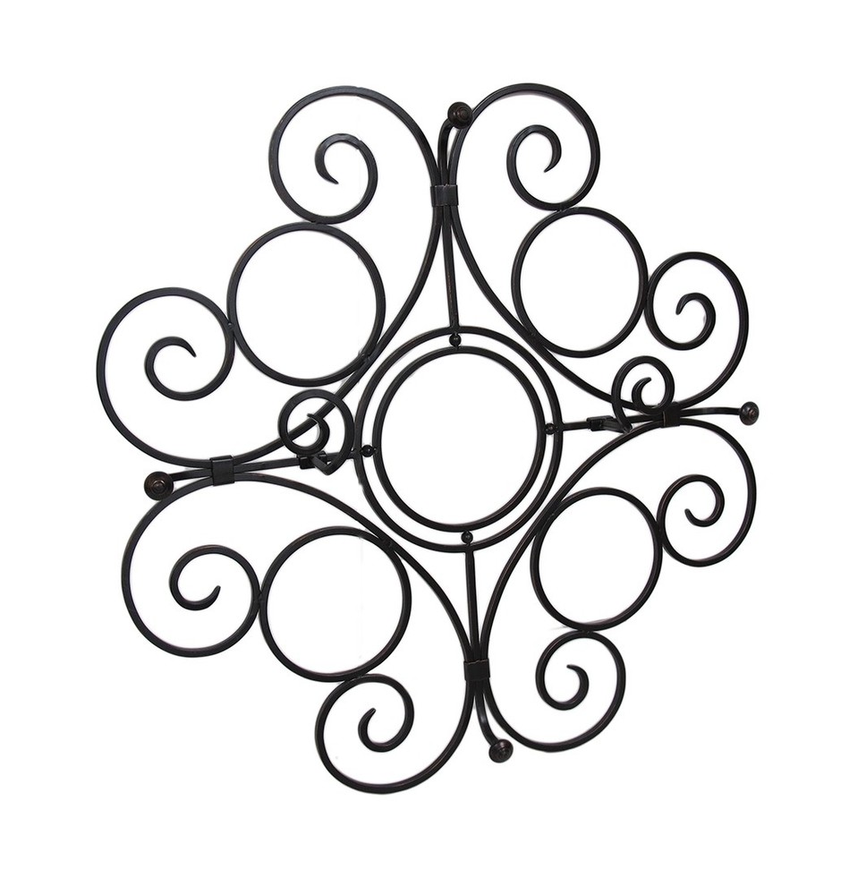 Zeckos Biltmore Inspirations Antique Bronze Finish Metal Buffet Server