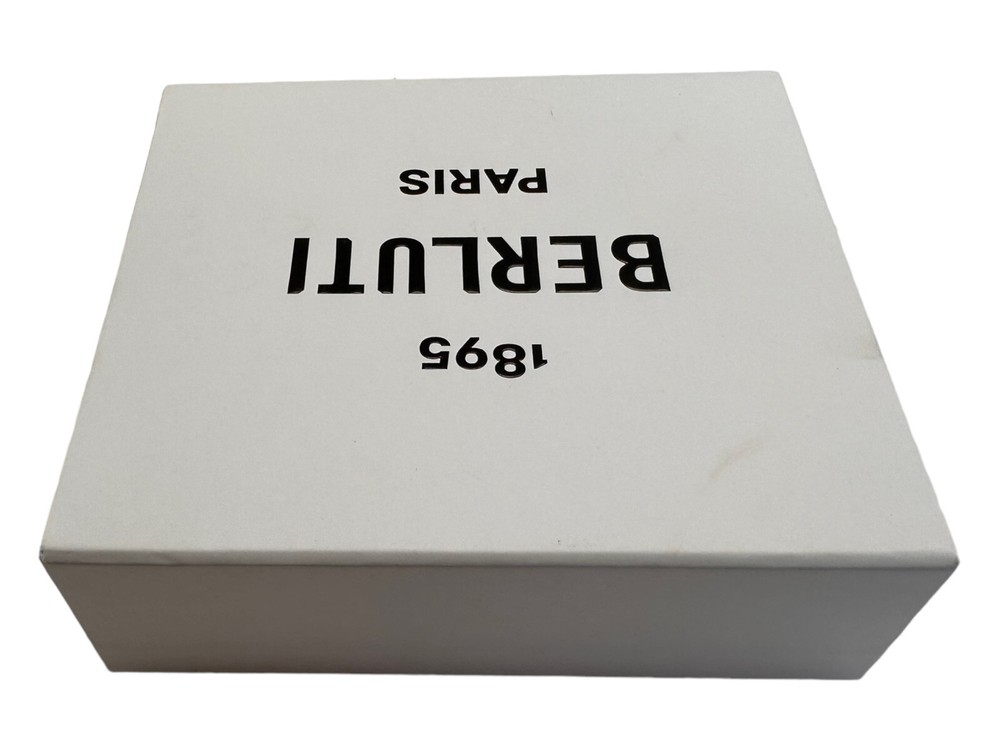 Authentic Berluti Paris Empty Small Gift Storage Slide Out Box 7.25”x7.75”2.5”