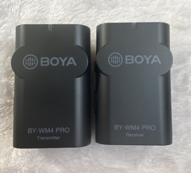 BOYA BY-WM4 Pro Digital Wireless Microphone Kit Transmitter/Receiver DualChannel