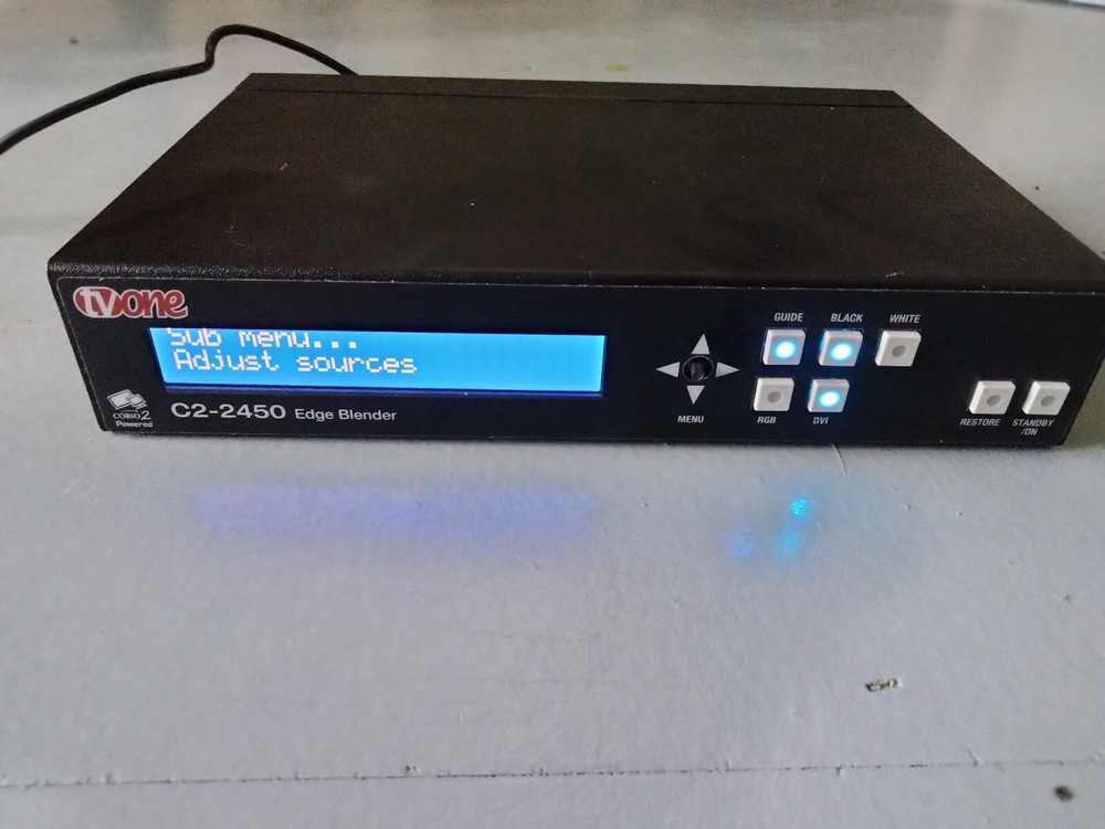 TV One C2-2450A Video Processor/Edge Blender NO AC Adapter
