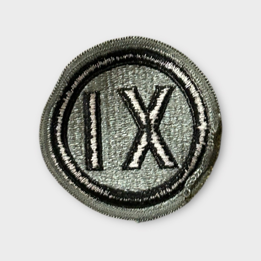 NEW US Army 9th Regional Support patch subdued
