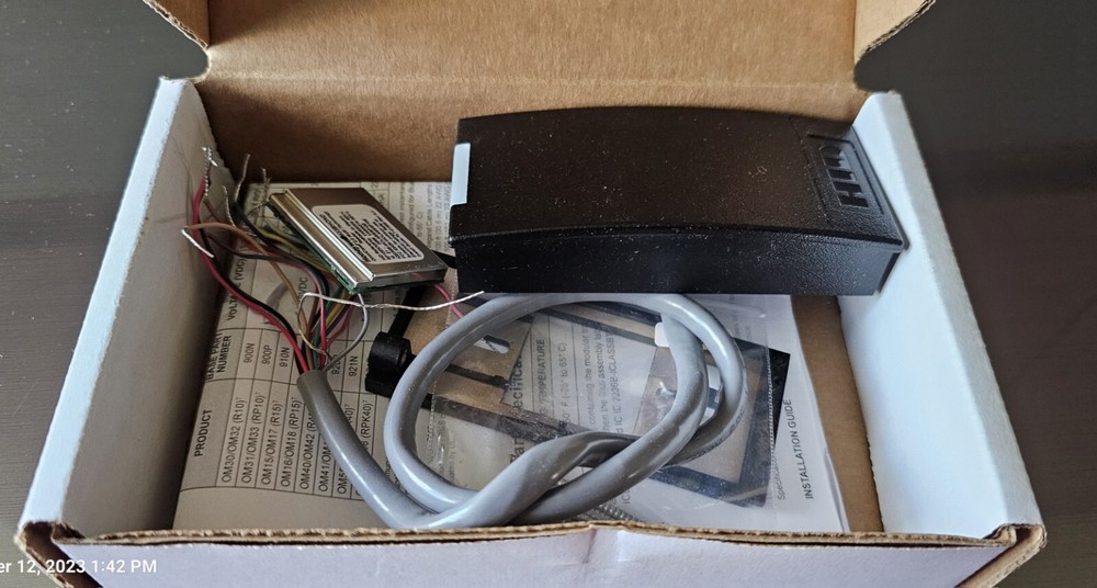 HID 900PMNNEKMA003 Multi-Tech Mobile-Ready Bluetooth Mini-Mullion Reader Pigtail