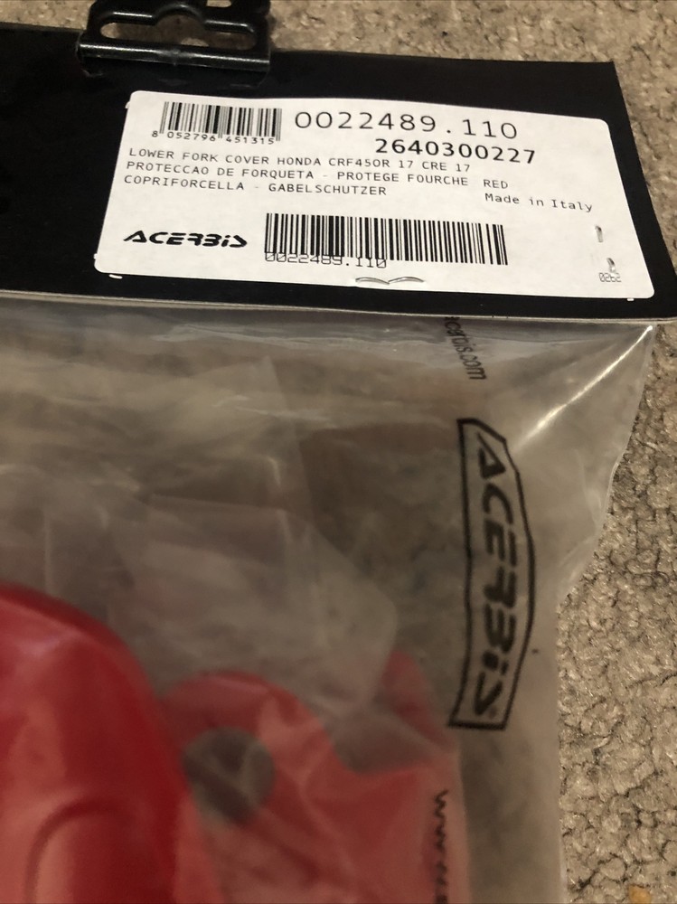 Acerbis Fork Covers 2640300227