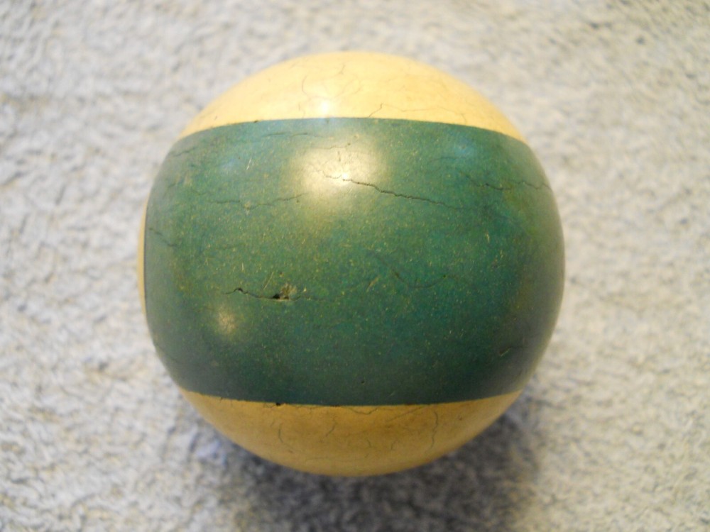 Vintage Clay Billiard Ball- #14