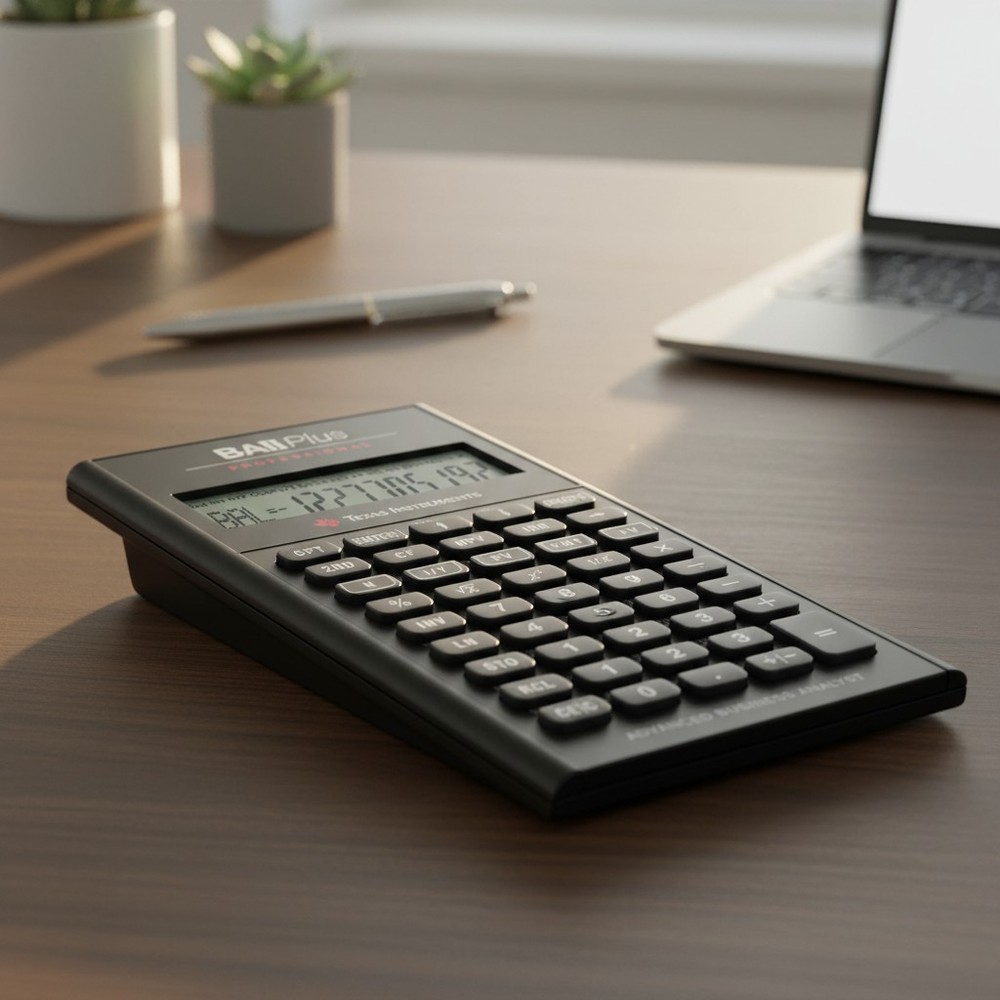 Efficient BA II Plus Calculator with Automatic Power Down Feature for Durability