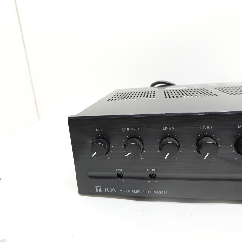 TOA Electronics BG-2035 Mixer Amplifier 35w