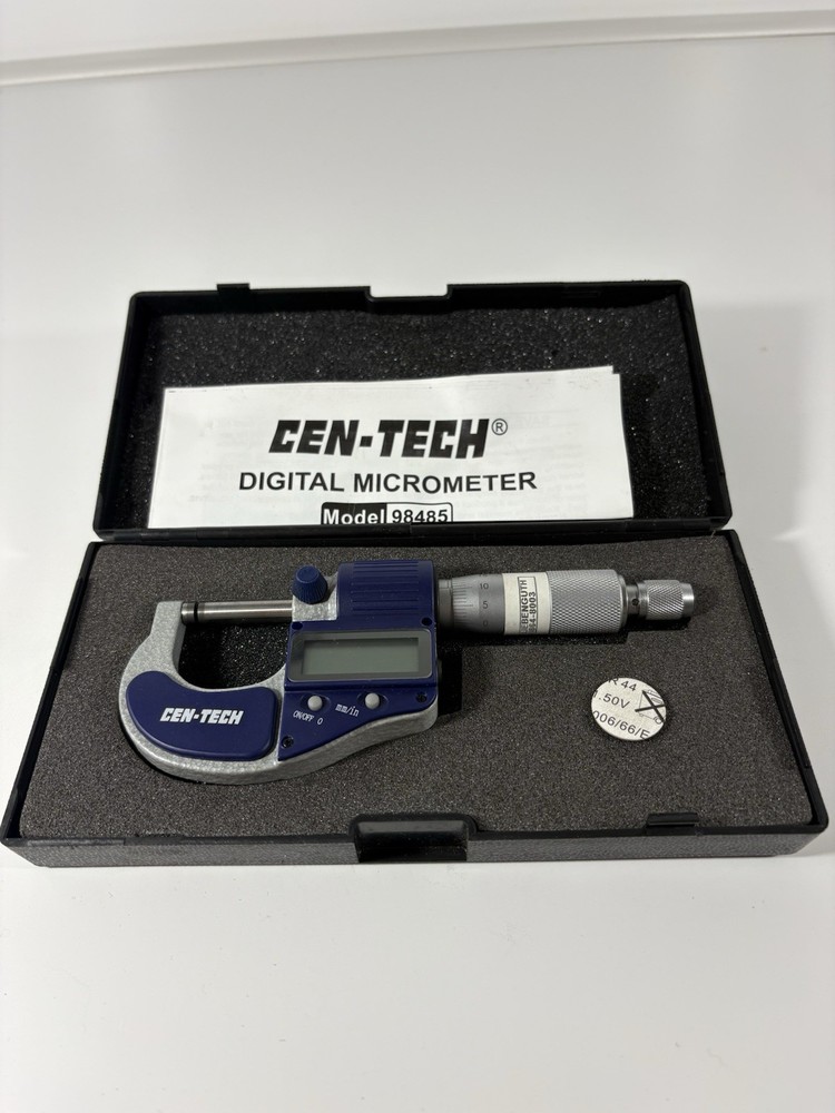 CEN TECH Digital Micrometer Model 98485