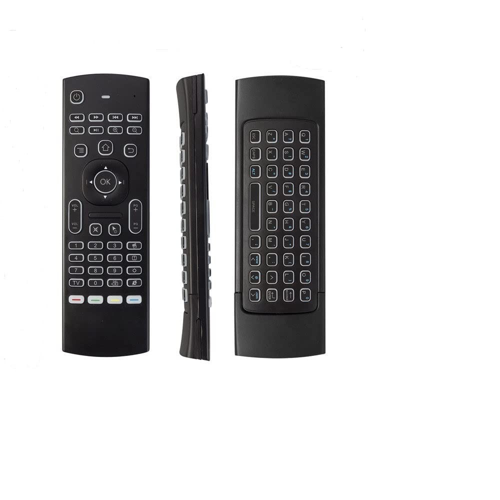 MX3 Pro Mini Keyboard Backlight Fly Remote Mouse,Android TV Remote Control,IR...