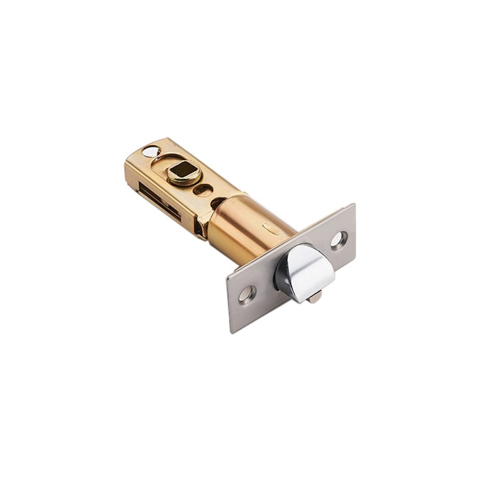 Qrity Mortice Latch, Adjustable Size 60/70mm, for Flat Silver, Gold