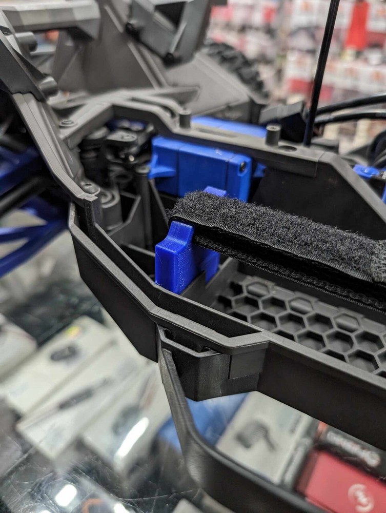 Battery Hold Down Mounts / Straps - Compatible w/ Maxx Slash