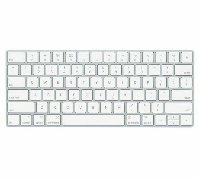Apple Magic Keyboard MLA22LL/A - White | Excellent Condition