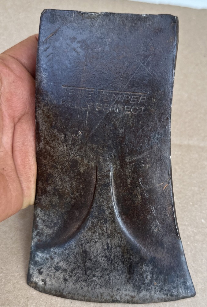 Vintage True Temper Kelly Perfect Axe Head Beveled