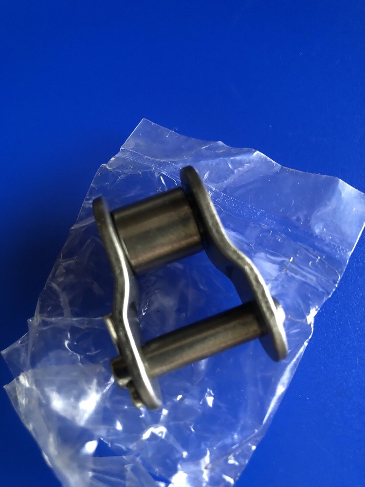 Industrial #60 Heavy Roller Chain Offset Link NOS
