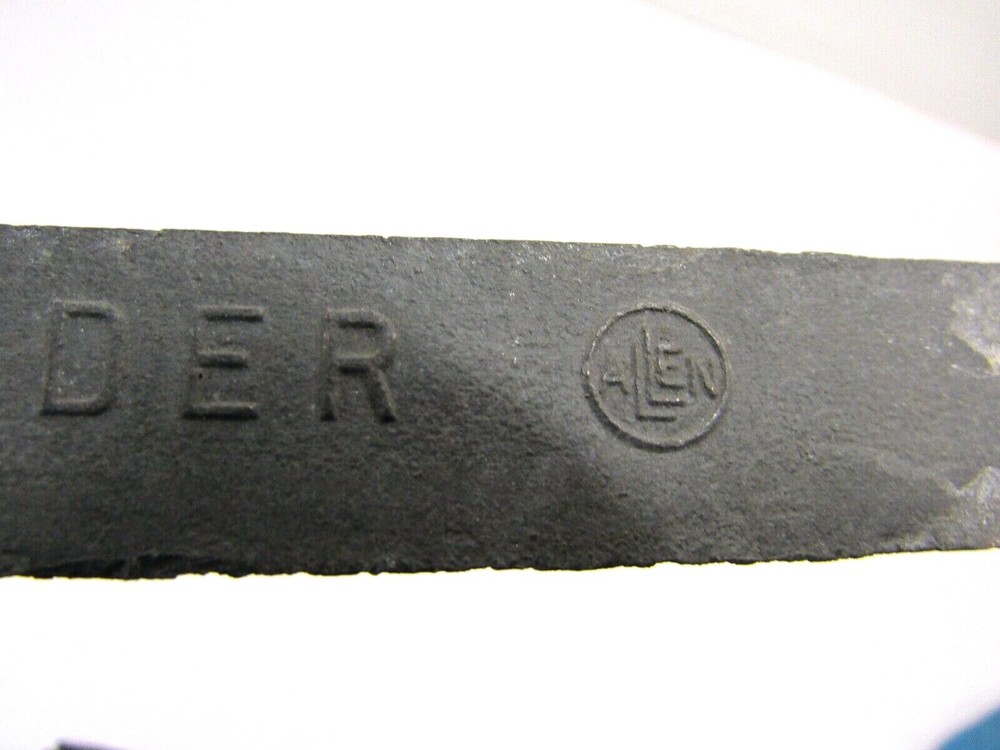 NOS! VINTAGE ALLEN ALUM-SODER TRIANGULAR 13.5" STICK, ALUMINUM SOLDER