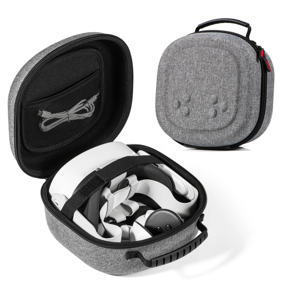 Hard Carrying Case for Oculus Meta Quest 2/3/3S - Durable & Eco-Friendly