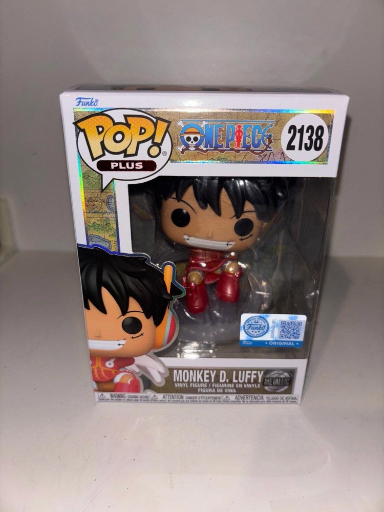 Monkey D. Luffy Metallic Funko #2138 - One Piece Egghead Arc