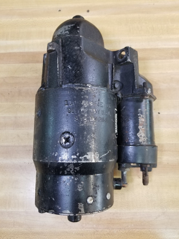 Delco Remy Marine Starter 1109488 Inline Bolt Pattern