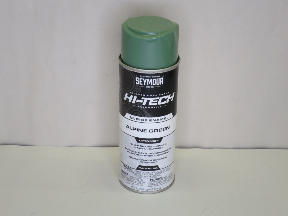 EN-60 Seymour Hi-Tech Engine Paint Alpine Green 12oz Can
