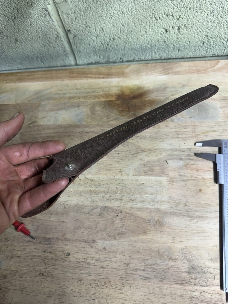 Central Tool Company Vernier Caliper & Case