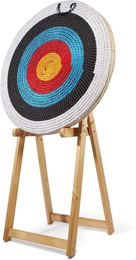 Eco-Friendly Hand-Woven Archery Target – 20" for Recurve and Compound Bows