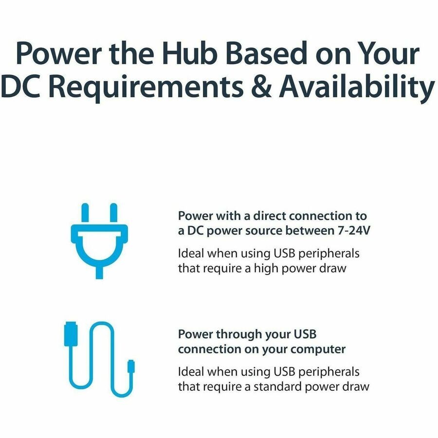 StarTech 4-Port USB 2.0 Hub (ST4200USBM)