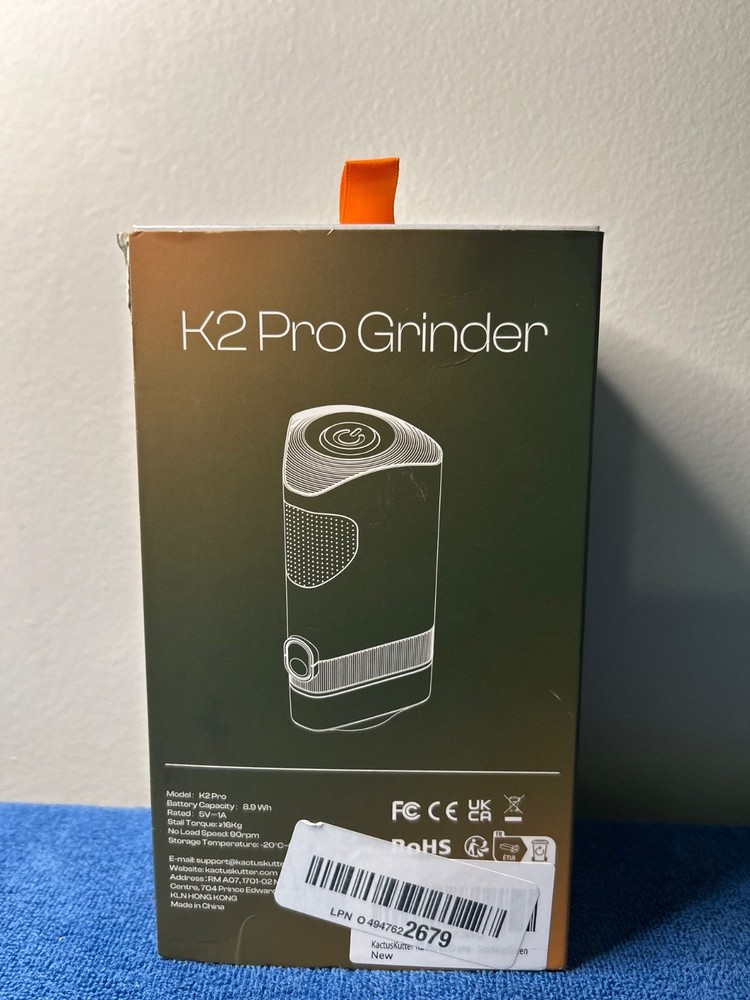 KactusKutter K2 Pro, an automatic, herb Shut up grinder