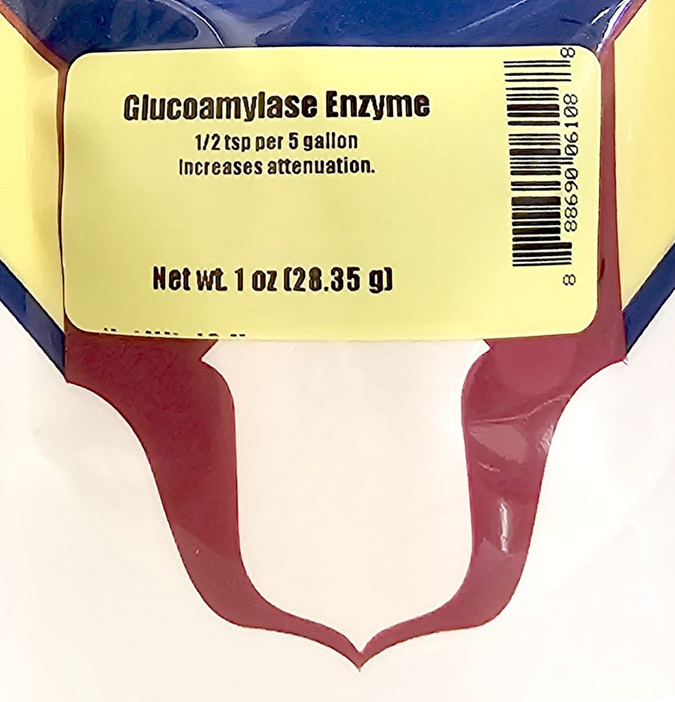 Glucoamylase Enzyme - 1 Ounce