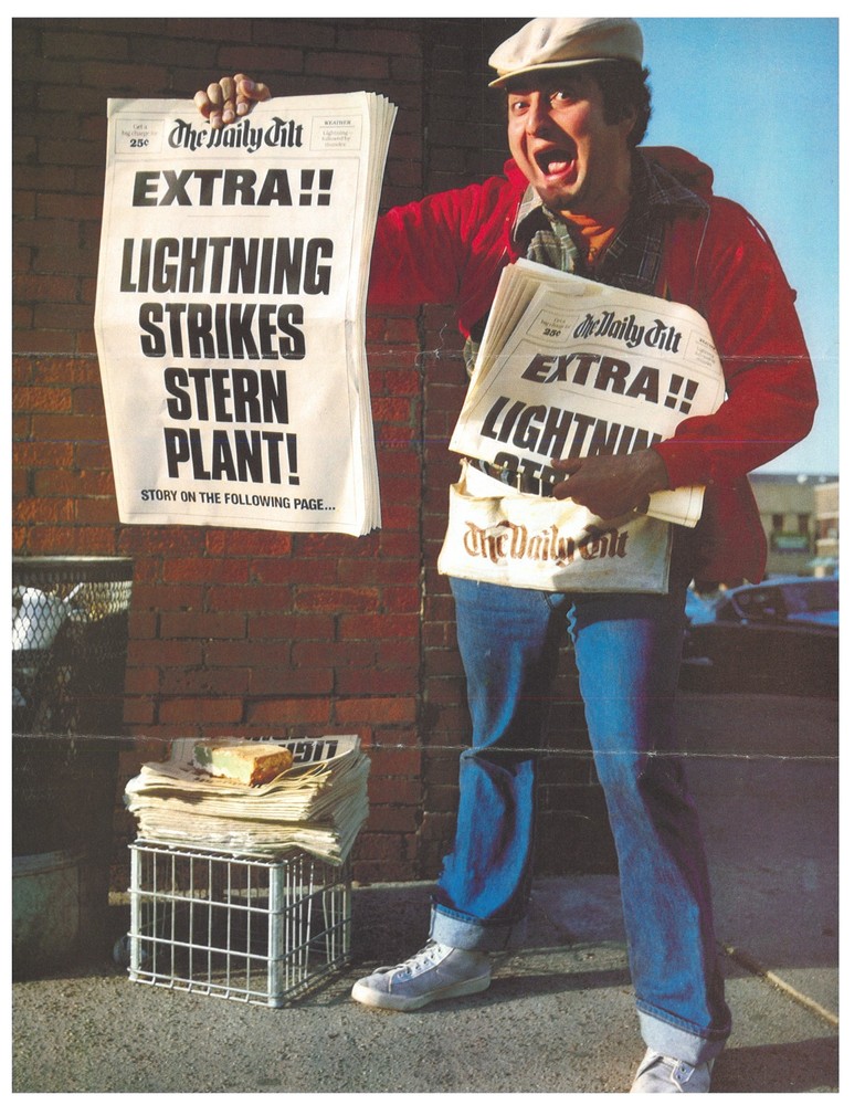 Lightning Stern Pinball Flyer / Brochure / Ad