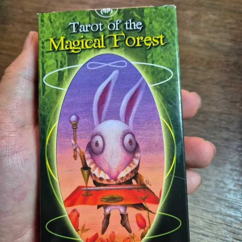 Tarot Cards Set Wisdom Oracle Magic Forest Golden Universal