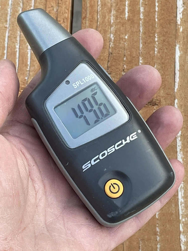 Scosche SPL 1000 DB Decible Meter 140 Max DB