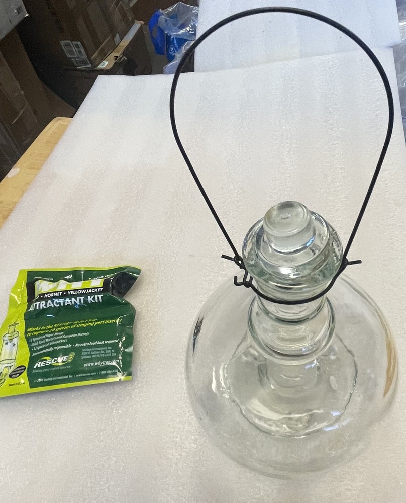 Glass Bee Trap
