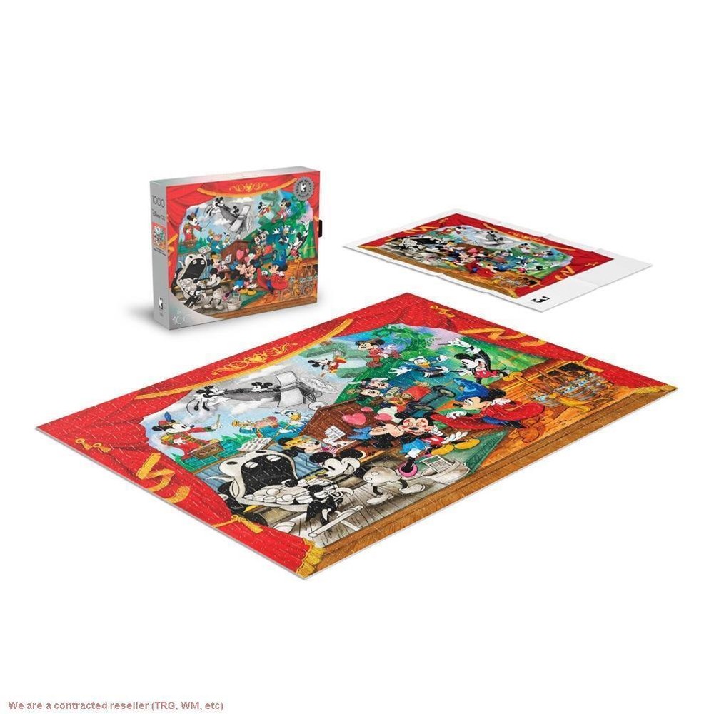 Silver Select Disney Mickey Through the Years 1000pc Puzzle